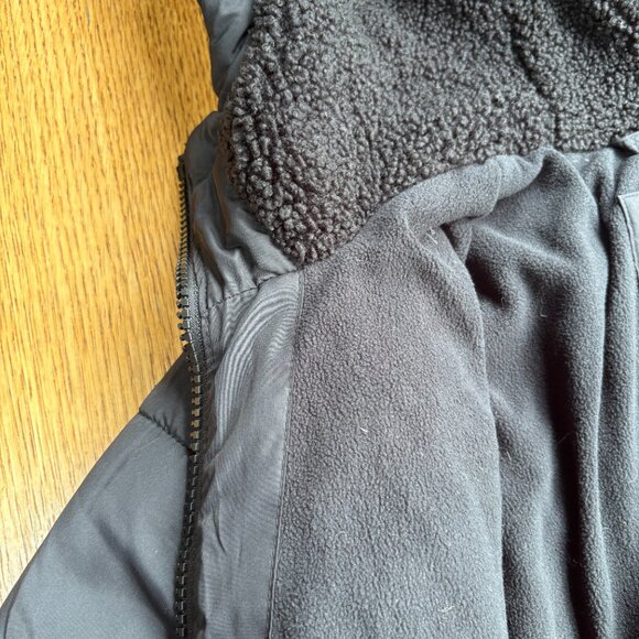 ABERCROMBIE & FITCH Black Lined Hooded Jacket - Picture 6 of 10